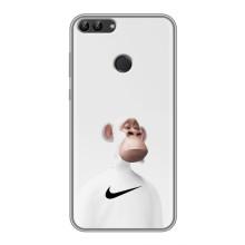 Чехлы с Обезьянами NFT для Huawei Y7 Prime 2018 (AlphaPrint) (обезьяна NFT Nike)