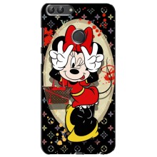 Чехол Disney Mouse Huawei Y7 Prime 2018 (PREMIUMPrint) – Минни peace