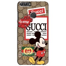 Чехол Disney Mouse Huawei Y7 Prime 2018 (PREMIUMPrint) (Стильный Микки)