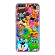Чехол для Huawei Y7 Prime 2018 Бравл Старс (VPrint)
