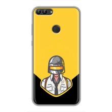 Чехол PUBG для Хуавей Y7 Прайм 2018 (AlphaPrint) (Пабг в шлеме)