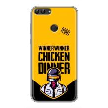 Чехол PUBG для Хуавей Y7 Прайм 2018 (AlphaPrint) (Pubg шлем)