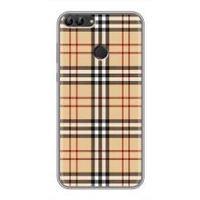 Чохол з Брендами одягу на Хуавей У7 Прайм (2018) – Burberry стиль