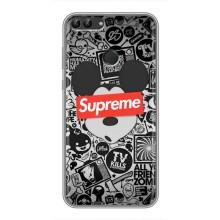 Чохол з Брендами одягу на Хуавей У7 Прайм (2018) – Supreme Маус