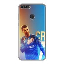 Чехол Криштиану Роналду для Huawei Y7 Prime 2018 (AlphaPrint) (CR7 Real)