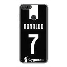 Чехол Криштиану Роналду для Huawei Y7 Prime 2018 (AlphaPrint) (RONALDO 7)