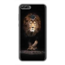 Чехол со Львом для Huawei Y7 Prime 2018 (VPrint) (Лев)