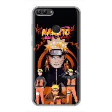Naruto Anime Чехлы для Хуавей Y7 Прайм 2018 (AlphaPrint)