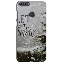 Новорічні, Святкові Чохли для Huawei Y7 Prime 2018 - 2024 год – Let it snow