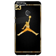 Силиконовый Чехол Nike Air Jordan на Хуавей У7 Прайм (2018) (Джордан 23)
