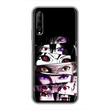 Чехлы Персонажи Аниме Наруто для Huawei Y7 Pro 2019 (AlphaPrint) – Глаза Anime
