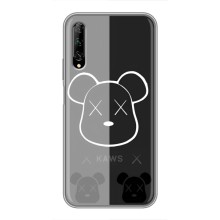 Чехлы для Huawei Y7 Pro 2019 - Bearbrick Louis Vuitton (PREMIUMPrint) (БеарБрик глаза)