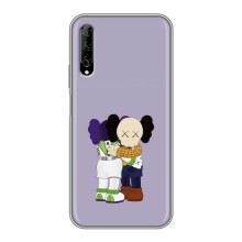 Чехлы для Huawei Y7 Pro 2019 - Bearbrick Louis Vuitton (PREMIUMPrint) (Дружба Беарбрик)