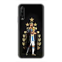 Чехлы для Huawei Y7 Pro 2019 (Leo чемпион) (AlphaPrint) – Месси Король