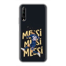 Чехлы для Huawei Y7 Pro 2019 (Leo чемпион) (AlphaPrint) (Messi ПСЖ)