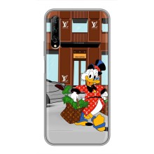 Чехли для Huawei Y7 Pro 2019 - Скрудж МакДак Louis Vuitton (PREMIUMPrint)