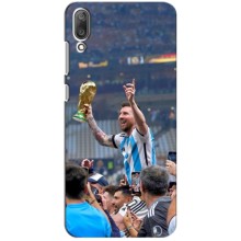 Чехлы Лео Месси Аргентина для Huawei Y7 Pro 2019 (Месси король)