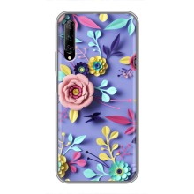 Чохли з квітами для Huawei Y7 Pro 2019 (VPrint) – Дизайн квітів