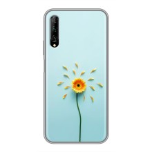 Чохли з квітами для Huawei Y7 Pro 2019 (VPrint) – Жовта квітка
