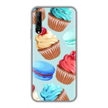 Чехлы с Фруктами для Huawei Y7 Pro 2019 (VPrint) – Кексики