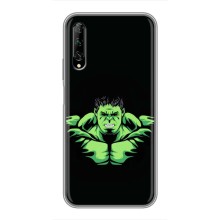 Чехлы с героями Марвел Huawei Y7 Pro 2019 (VPrint) – Зелёный Халк