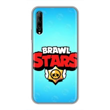 Чехлы Brawl Stars для Huawei Y7 Pro 2019 (AlphaPrint) – Лого Бравл Старс