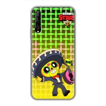 Чехлы Brawl Stars для Huawei Y7 Pro 2019 (AlphaPrint) – Поко в самбреро
