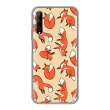 Чехлы с картинкой Лисички для Huawei Y7 Pro 2019 (VPrint) – Лисички