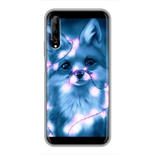 Чехлы с картинкой Лисички для Huawei Y7 Pro 2019 (VPrint) – Яркая лисичка