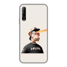 Чехлы с Обезьянами NFT для Huawei Y7 Pro 2019 (AlphaPrint) – обезьяна NFT в очках
