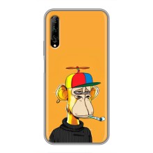 Чехлы с Обезьянами NFT для Huawei Y7 Pro 2019 (AlphaPrint) – Скучающая Обезьяна NFT