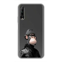 Чехлы с Обезьянами NFT для Huawei Y7 Pro 2019 (AlphaPrint) – стильная обезьяна NFT