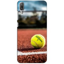 Чехлы с принтом Спортивная тематика для Huawei Y7 Pro 2019 (Теннисный корт)