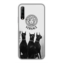 Чехлы VERSACE для У7 Про 2019 (PREMIUMPrint) (Доберман Версаче)