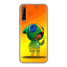 Чехол для Huawei Y7 Pro 2019 Бравл Старс (VPrint) – Мальчик Леон