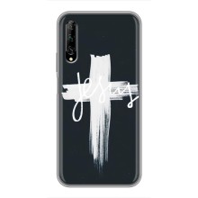 Чехол для Huawei Y7 Pro 2019 (AlphaPrint) - (Христианские) – Иисус