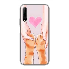 Чехол на У7 Про 2019 с Котами (VPrint) – Любовь к котикам