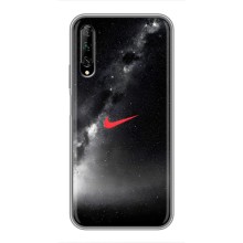Чехол для Huawei Y7 Pro 2019 - с принтом Найк (AlphaPrint) – Найк красный