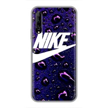 Чехол для Huawei Y7 Pro 2019 - с принтом Найк (AlphaPrint) – Найк принт