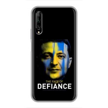 Чехол для Huawei Y7 Pro 2019 (AlphaPrint - с принтом Зеленского) – В. Зеленский