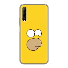 Чехол с Симпсонами для Huawei Y7 Pro 2019 (VPrint) – Гомер