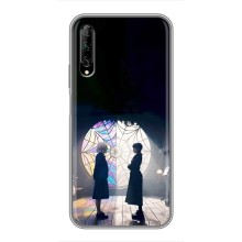 Чехлы Венсдей на Huawei Y7 Pro 2019 Уэнсдей (AlphaPrint) – Уэнздей и Инид