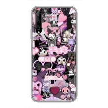 Чехол с кроликом Куроми на Huawei Y7 Pro 2019 – Коллаж Куроми