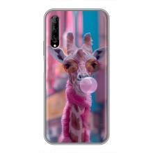 Чехол с принтом стильные животные для У7 Про 2019 – Стильный жирав