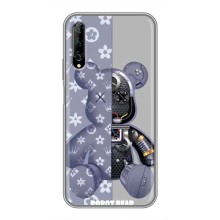 Крутые Чехлы Луи Виттон для Huawei Y7 Pro 2019 (AlphaPrint) (Робот Мишка)