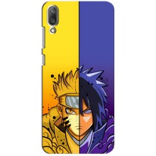 Купить Чехлы на телефон с принтом Anime для Хуавей У7 Про (2019) – Naruto Vs Sasuke