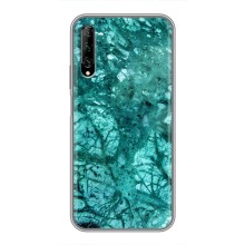 Мраморний чехол на Huawei Y7 Pro 2019 (VPrint) – Зелений мрамор