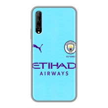 Силиконовые Чехлы принт Футбол на Huawei Y7 Pro 2019 (Man City)