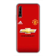 Силиконовые Чехлы принт Футбол на Huawei Y7 Pro 2019 (Man United)