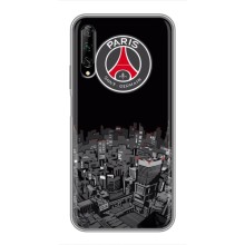 Силиконовые Чехлы принт Футбол на Huawei Y7 Pro 2019 (PSG)